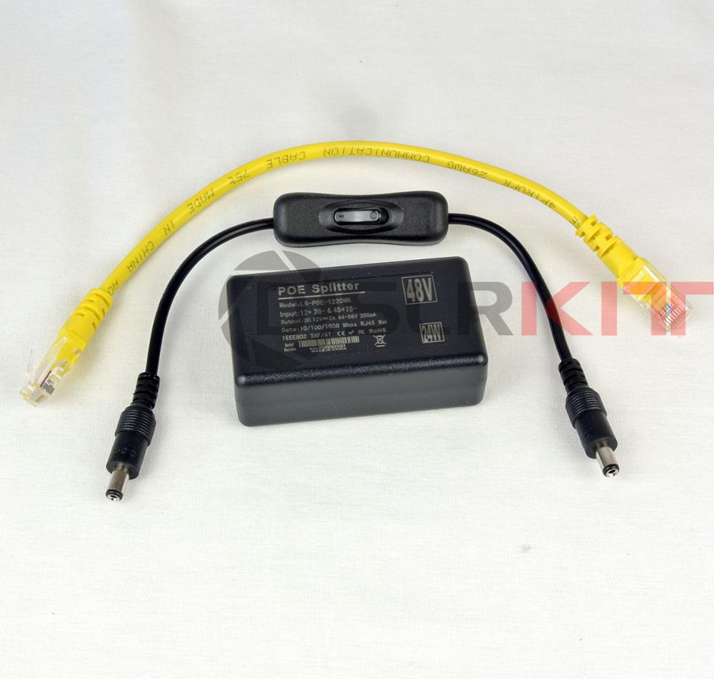 Active Poe Splitter Gigabit 12V 2A - DSLRKIT-فاصل PoE نشط 12 فولت 2