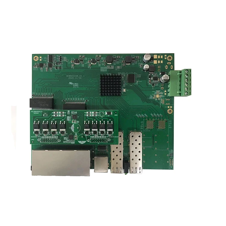 محول شبكة إيثرنت صناعي من الفئ - مراجعة Sfp+ 10G Managed Switch 8 Port وسعره