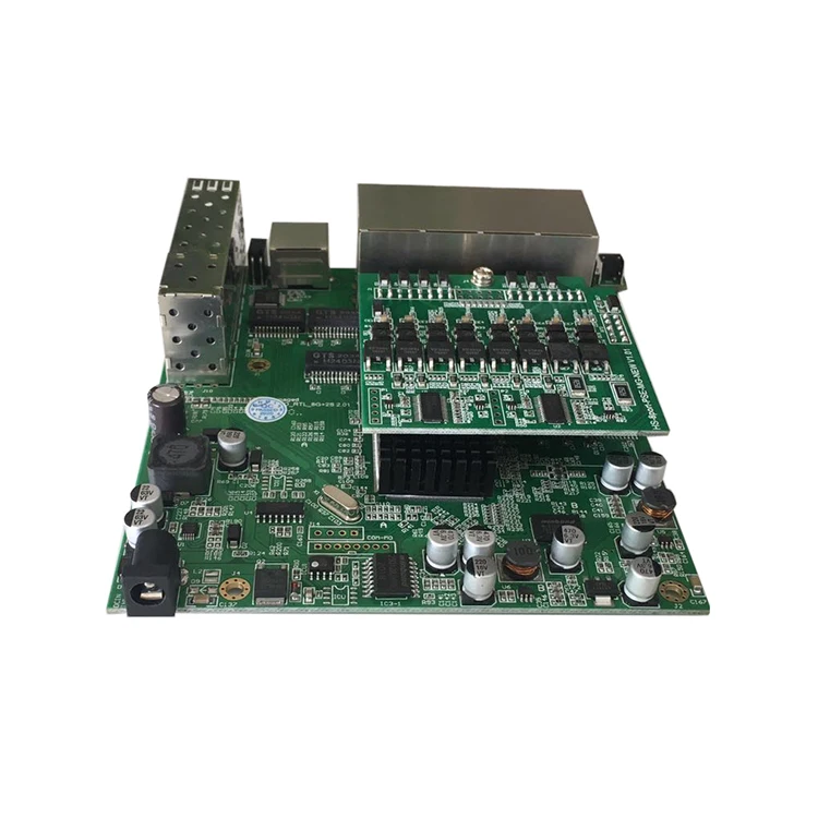 محول شبكة إيثرنت صناعي من الفئ - مراجعة Sfp+ 10G Managed Switch 8 Port وسعره