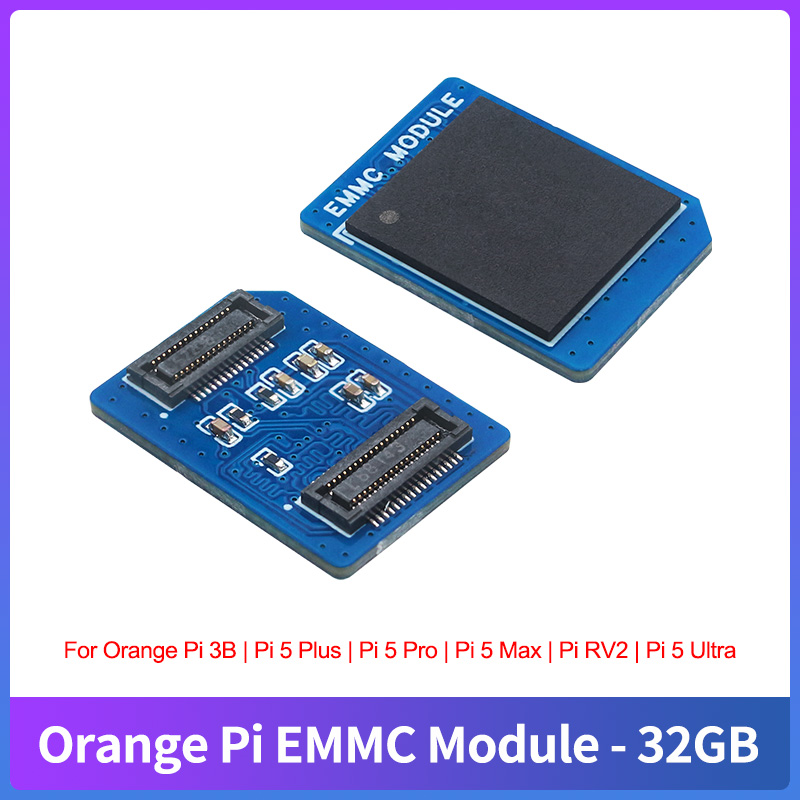 وحدة EMMC بسعة 32 جيجابايت لـ  - مراجعة Orange Pi 5 Plus 32Gb وسعره