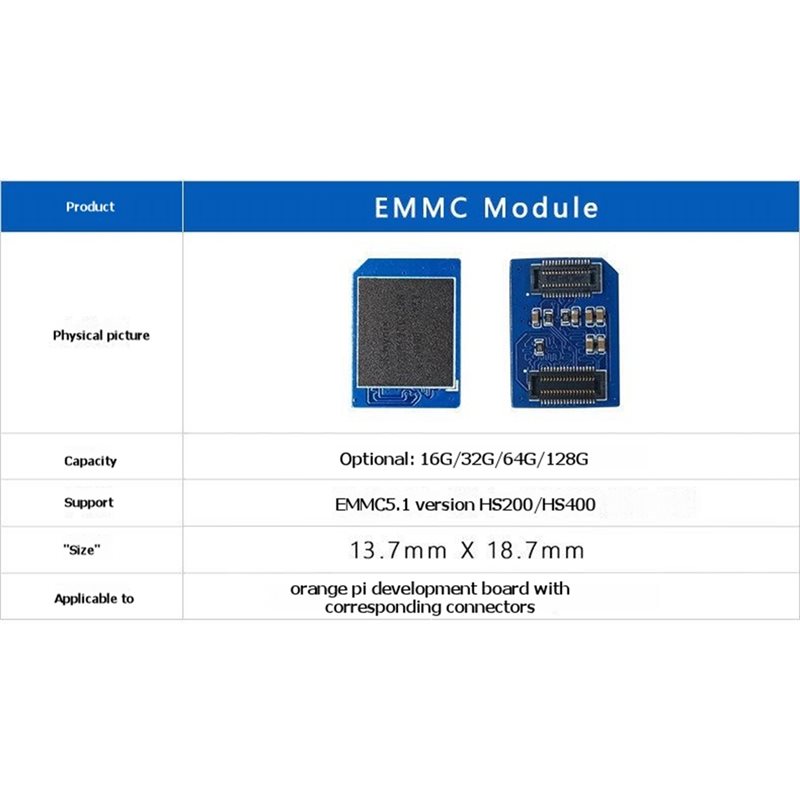 وحدة B04B-32GB EMMC لـ Orange  - مراجعة Orange Pi 5 Plus 32Gb وسعره