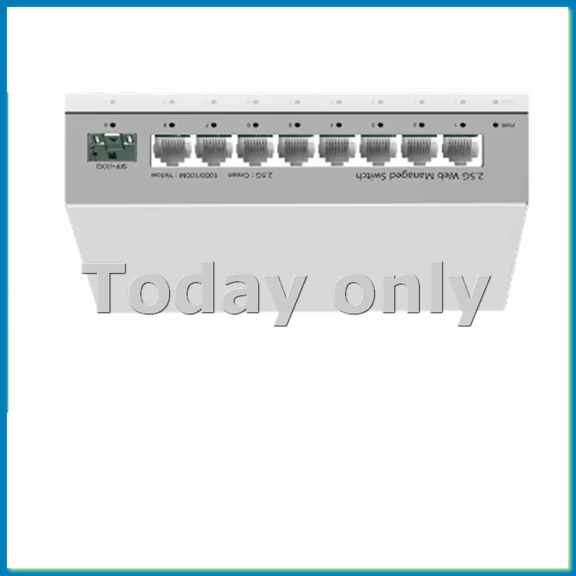 2.5GbE مفتاح مُدار ذكي 8 منافذ - مراجعة Sfp+ 10G Managed Switch 8 Port وسعره