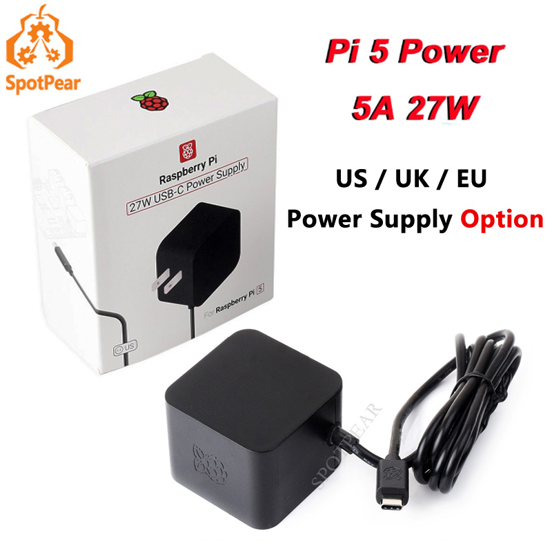 مزود طاقة رسمي أصلي للتوت Pi 5 - مراجعة Raspberry Pi 5 8Gb وسعره