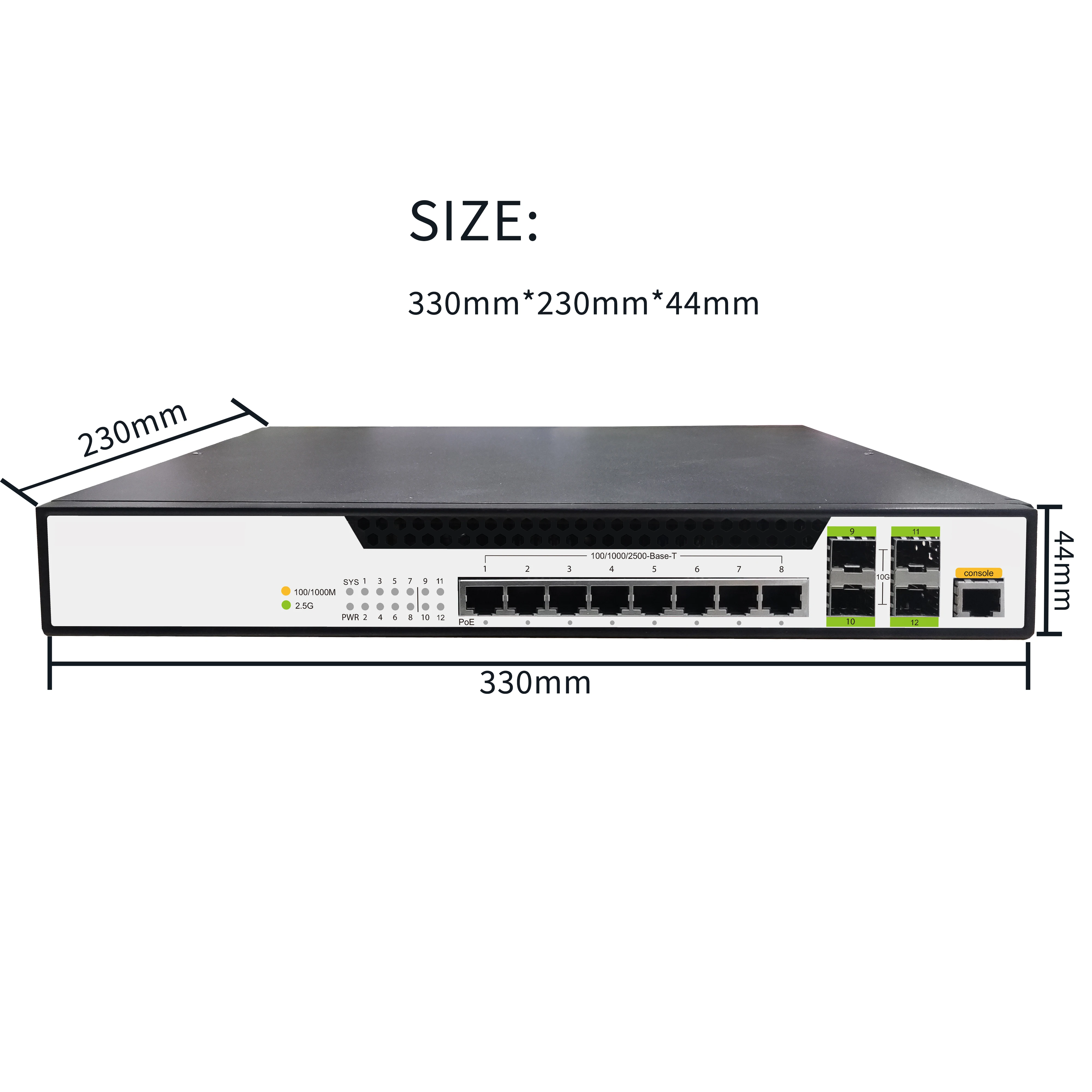 4/8/16/24/48 منفذ 2.5G متعدد ج - مراجعة Sfp+ 10G Managed Switch 8 Port وسعره